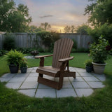 Poly-Luxe Royal Upright Reclining Adirondack Chair easiest to get in and out of (Large)