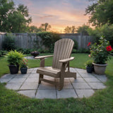 Poly-Luxe Royal Upright Reclining Adirondack Chair easiest to get in and out of (Large)