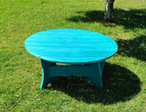 Poly-Luxe Recycled Plastic 42" Round Coffee Table