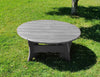 Poly-Luxe Recycled Plastic 42" Round Coffee Table