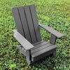 Poly-Luxe Recycled Plastic Folding Modern Royal Adirondack Chair (Large)