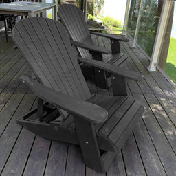 Black discount muskoka chairs