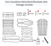 Americana Adirondack Kit Chair (Non-Folding)