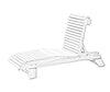 Poly-Luxe Plastic Deluxe Lounge Chair
