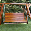 Wooden Family Porch Swing with Frame