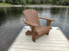 Poly-Luxe Recycled Plastic Folding Grand Adirondack Chair (Oversized)