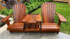 Wooden Folding Double Adirondack Chair