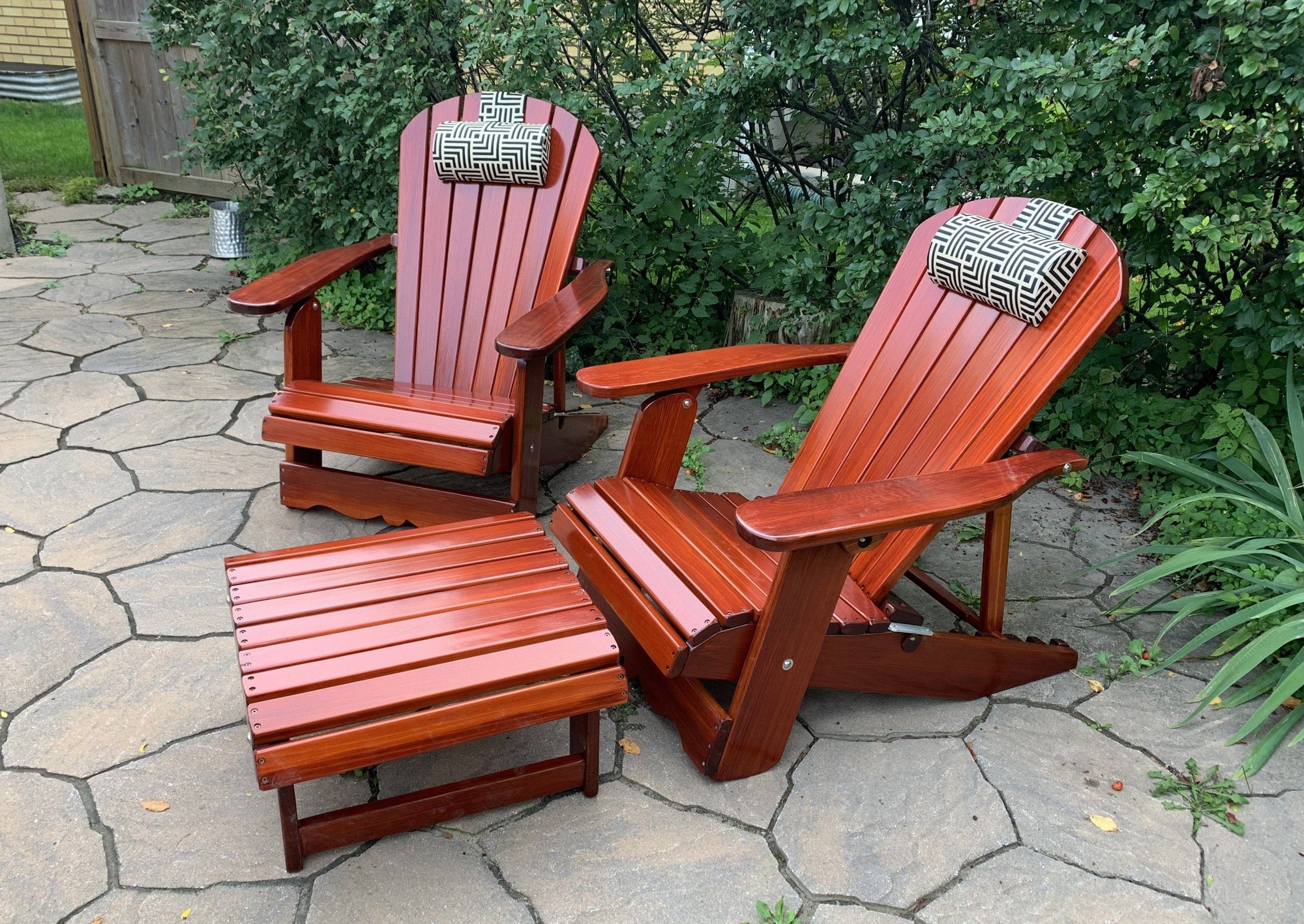 Wooden Folding Reclining Adirondack Chairs (Large) | The Best ...