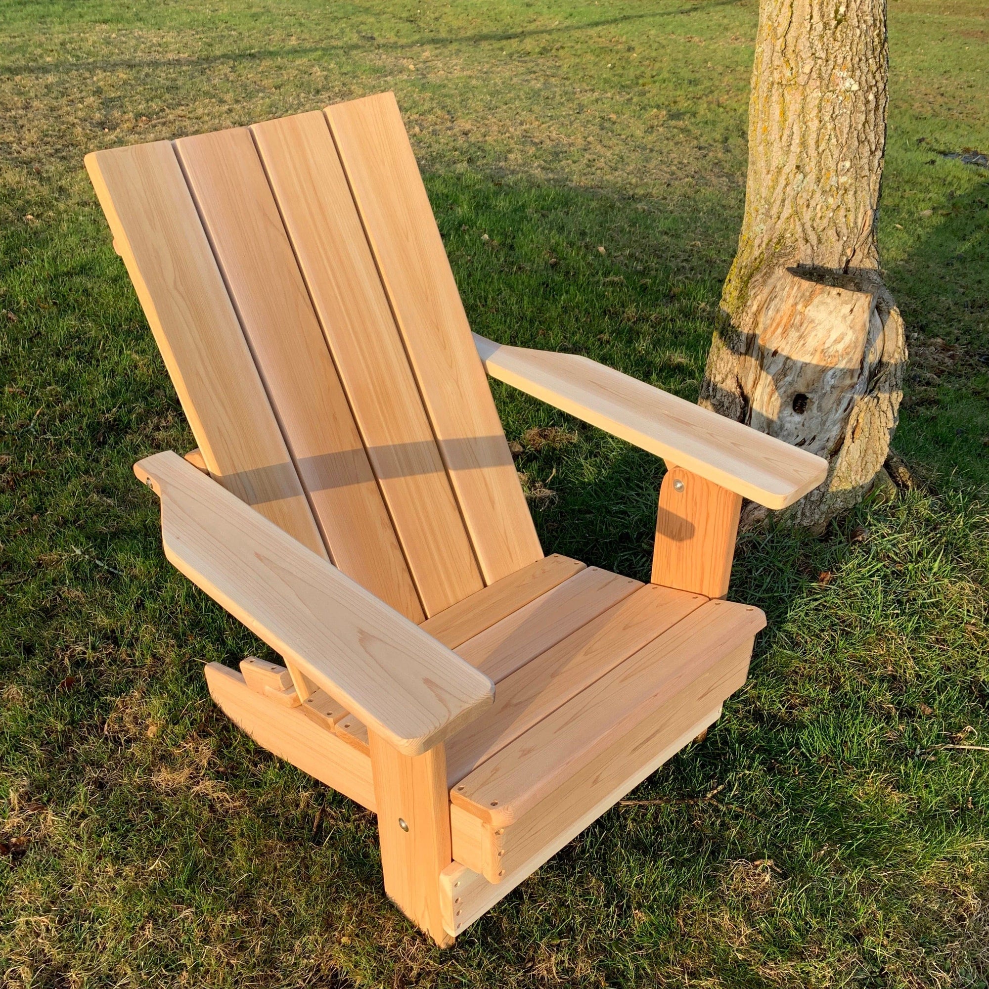 Wooden Folding Modern Royal Adirondack Chair (Large) The Best