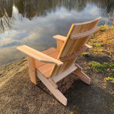 Wooden Folding Modern Adirondack Chair (Large)