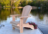 Wooden Royal Upright Adirondack Chair, easiest to get in and out of, partial kit(Large)