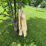 Wooden Folding Modern Reclining Adirondack Chair (Large)