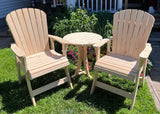 Poly-Luxe Recycled Plastic Veranda Adirondack Chair (Non-Folding) (Standard)