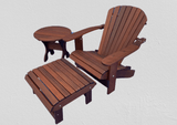 adirondack chair with ottoman