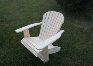 Treated Dark Clear Cedar Grand Adirondack Chair www.thebestadirondackchair.com