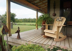 Double adirondack rocking best sale chair