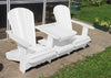 white Tete-a-Tete Adirondack Chair